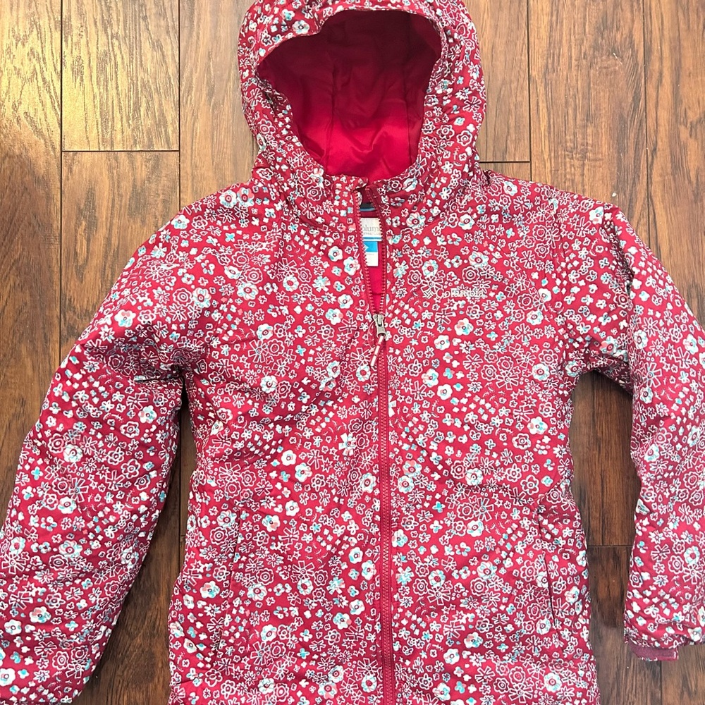 Columbia Girls’ “Outgrown” Expandable  Hooded Ski Jacket